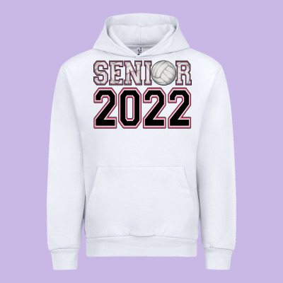Senior Volleyball Urban Hoodie Designed By Adodesignshop