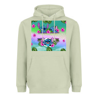 Matcha custom name stitch Heavyweight Hoodie - AdoDesignShop