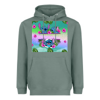 Sage custom name stitch Heavyweight Hoodie - AdoDesignShop