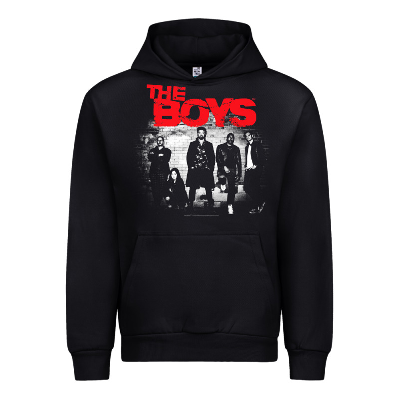 The Boys Graffiti Group Photo Urban Hoodie by longCreatives | Teevron