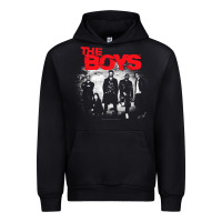 Black The Boys Graffiti Group Photo Urban Hoodie - longCreatives
