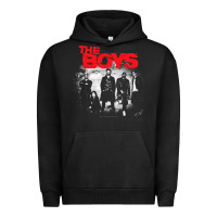 Pigment Black The Boys Graffiti Group Photo Urban Hoodie - longCreatives