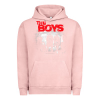 Pigment Salmon The Boys Graffiti Group Photo Urban Hoodie - longCreatives