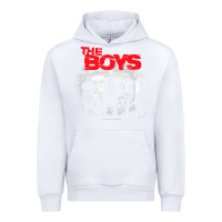 White The Boys Graffiti Group Photo Urban Hoodie - longCreatives