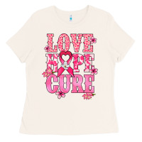Bone Love Hope Cure Cancer Awareness Ladies Tee - HowdyJamesFarm