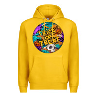 Lemon Trick Or Treat Hallowen Round Premium Hoodie - LillyAllenDesigns