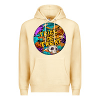 Pina Colada Trick Or Treat Hallowen Round Premium Hoodie - LillyAllenDesigns