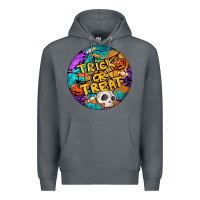 Rock Trick Or Treat Hallowen Round Premium Hoodie - LillyAllenDesigns