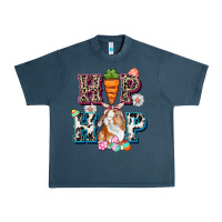 Midnight Navy Western hip hop bunny Easter Day Urban Heavy Tee - CowGirlArtShop