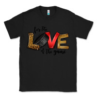 Black for the love of the game ice hockey Classic Tee - Jasminsmagicworld