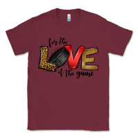 Burgundy for the love of the game ice hockey Classic Tee - Jasminsmagicworld