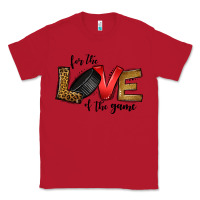 Red for the love of the game ice hockey Classic Tee - Jasminsmagicworld