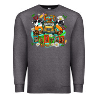 Charcoal Heather best bus driver ever Premium Sweatshirt - AdoDesignShop