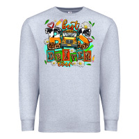 Heather Grey best bus driver ever Premium Sweatshirt - AdoDesignShop