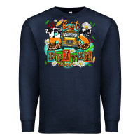 Navy best bus driver ever Premium Sweatshirt - AdoDesignShop