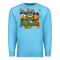 Ocean Blue best bus driver ever Premium Sweatshirt - AdoDesignShop