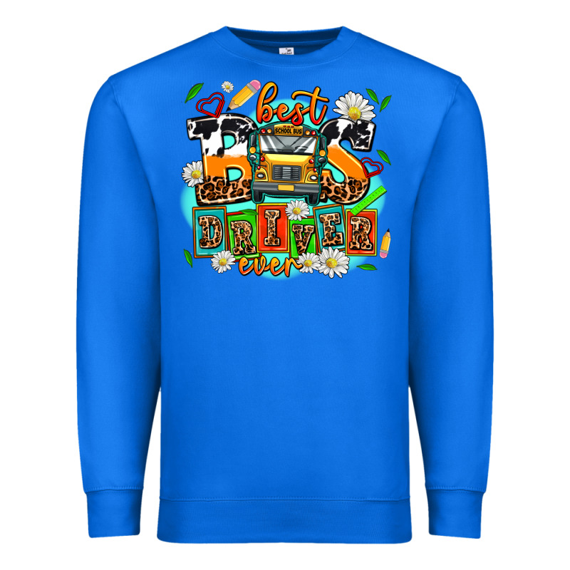 Best Bus Driver Ever Premium Sweatshirt by AdoDesignShop | Teevron