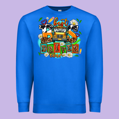 Best Bus Driver Ever Premium Sweatshirt Designed By Adodesignshop