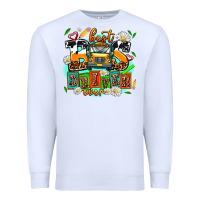 White best bus driver ever Premium Sweatshirt - AdoDesignShop