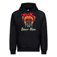 Boxer Mom Dogs  Mothers Day Dog Lovers Gifts For Women Urban Hoodie | Teevron
