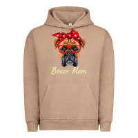 Pigment Burro Boxer Mom Dogs  Mothers Day Dog Lovers Gifts For Women Urban Hoodie - longCreatives