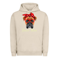 Pigment French Oak Boxer Mom Dogs  Mothers Day Dog Lovers Gifts For Women Urban Hoodie - longCreatives