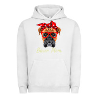 Pigment Lunar Rock Boxer Mom Dogs  Mothers Day Dog Lovers Gifts For Women Urban Hoodie - longCreatives