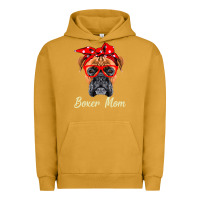 Pigment Peanut Butter Boxer Mom Dogs  Mothers Day Dog Lovers Gifts For Women Urban Hoodie - longCreatives