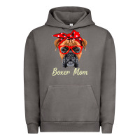 Pigment Tornado Boxer Mom Dogs  Mothers Day Dog Lovers Gifts For Women Urban Hoodie - longCreatives