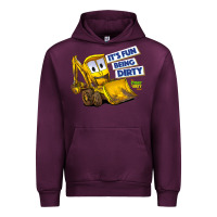 Mauve Wine Kids The Stinky and Dirty Show  It's Fun Being Dirty Urban Hoodie - longCreatives