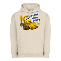 Pigment French Oak Kids The Stinky and Dirty Show  It's Fun Being Dirty Urban Hoodie - longCreatives