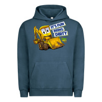 Pigment Midnight Navy Kids The Stinky and Dirty Show  It's Fun Being Dirty Urban Hoodie - longCreatives