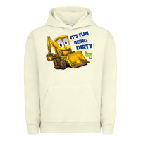 Pigment Pistachio Kids The Stinky and Dirty Show  It's Fun Being Dirty Urban Hoodie - longCreatives