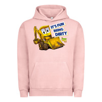 Pigment Salmon Kids The Stinky and Dirty Show  It's Fun Being Dirty Urban Hoodie - longCreatives
