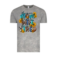 Cloud Rock Super mom super wife super tired Vintage Tee - CowGirlArtShop