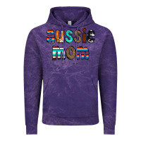 Cloud Purple Aussie mom Vintage Hoodie - CowCowDesign