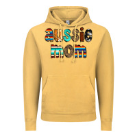 Vintage Mustard Aussie mom Vintage Hoodie - CowCowDesign
