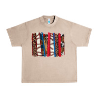 French Oak Baseball brushstroke Urban Heavy Tee - HowdyJamesFarm