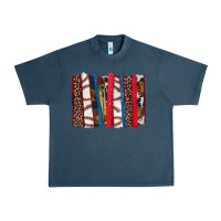 Midnight Navy Baseball brushstroke Urban Heavy Tee - HowdyJamesFarm