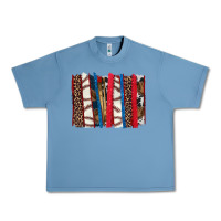 Pebble Blue Baseball brushstroke Urban Heavy Tee - HowdyJamesFarm