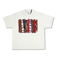Pistachio Baseball brushstroke Urban Heavy Tee - HowdyJamesFarm