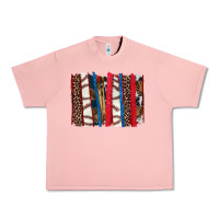 Salmon Baseball brushstroke Urban Heavy Tee - HowdyJamesFarm