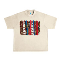 Sandshell Baseball brushstroke Urban Heavy Tee - HowdyJamesFarm
