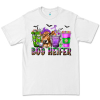 White Boo Heifer Coffee Cups with Halloween Premium Tee - texasbilliewilder