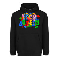 Black autism stitch with lilo Heavyweight Hoodie - AdoDesignShop