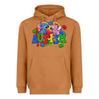 Meerkat autism stitch with lilo Heavyweight Hoodie - AdoDesignShop