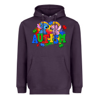 Autism Stitch With Lilo Heavyweight Hoodie | Teevron
