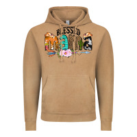 Vintage Camel Blessed Mama Vintage Hoodie - CowCowDesign