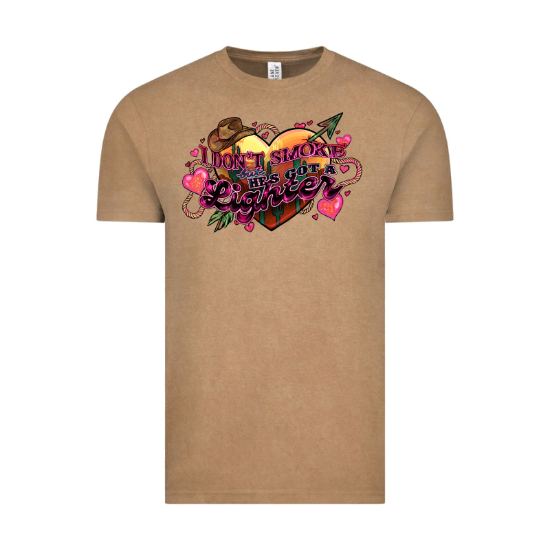 I Don't Smoke But He's Got A Lighter Vintage Tee by HowdyJamesFarm | Teevron