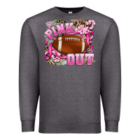 Charcoal Heather pink out Premium Sweatshirt - AdoDesignShop
